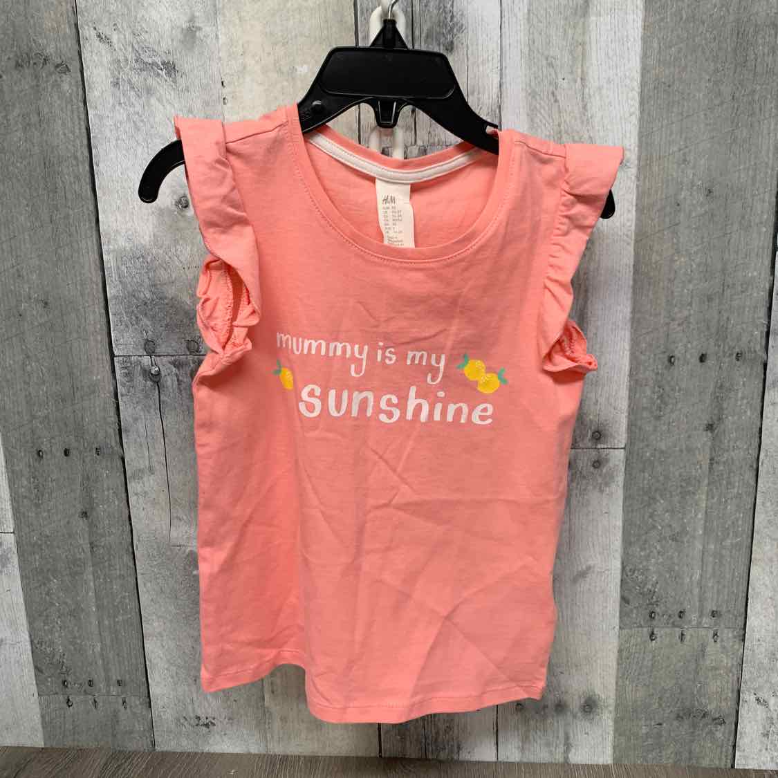 Size 18-24 Months Pink H&M T Shirt