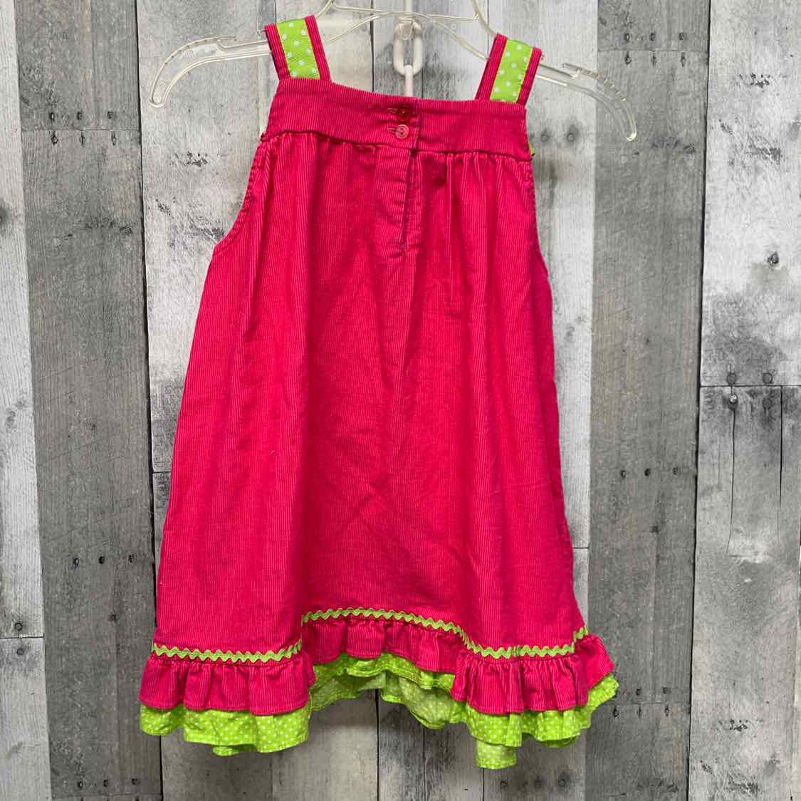 Size 4T Pink/Green Rare Editions Dress