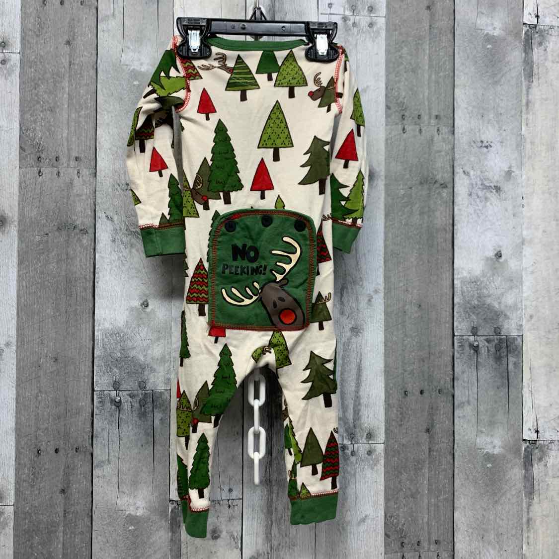 Size 12 Months White/Red B Brand Romper