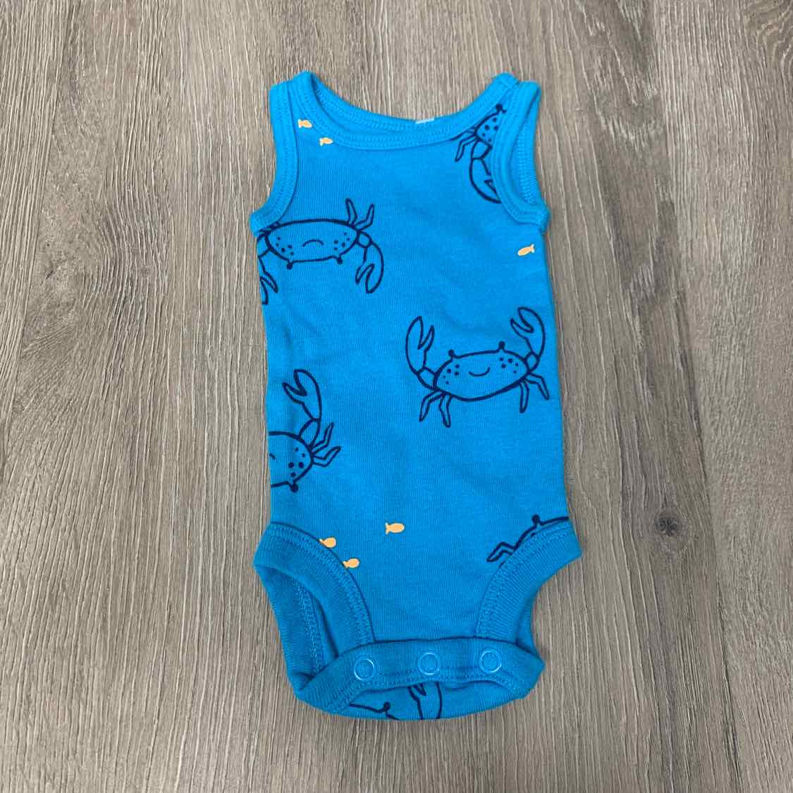 Size Preemie Blue Child of Mine Bodysuit