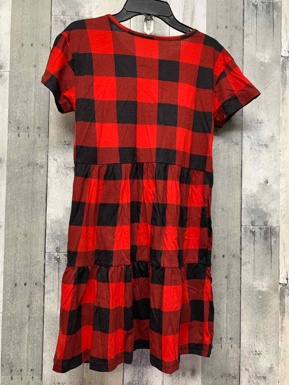 Size 10/12 Red/Black Old Navy Dress - Knit