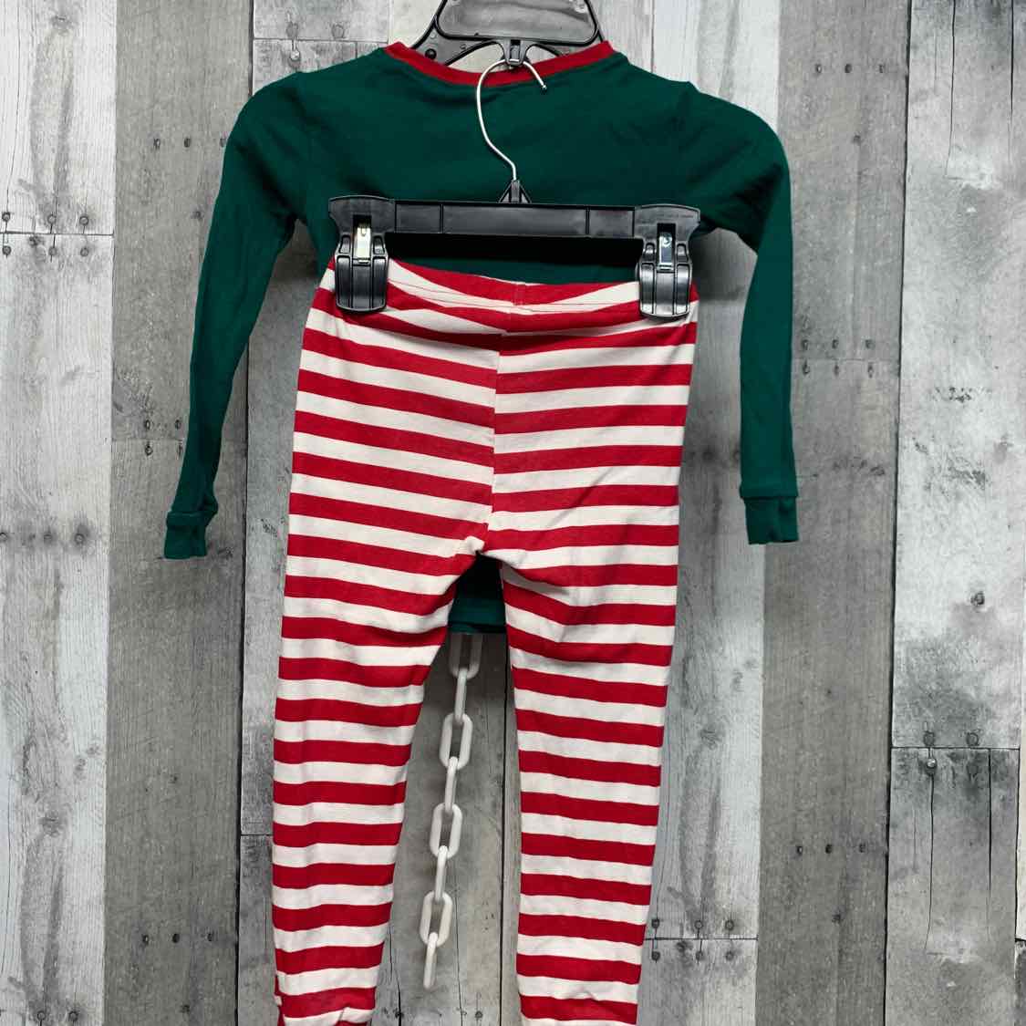 Size 4T Green/Red Children's Place 2pc PJs