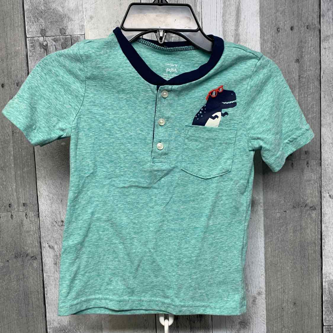 Size 5 Green Carter's T Shirt
