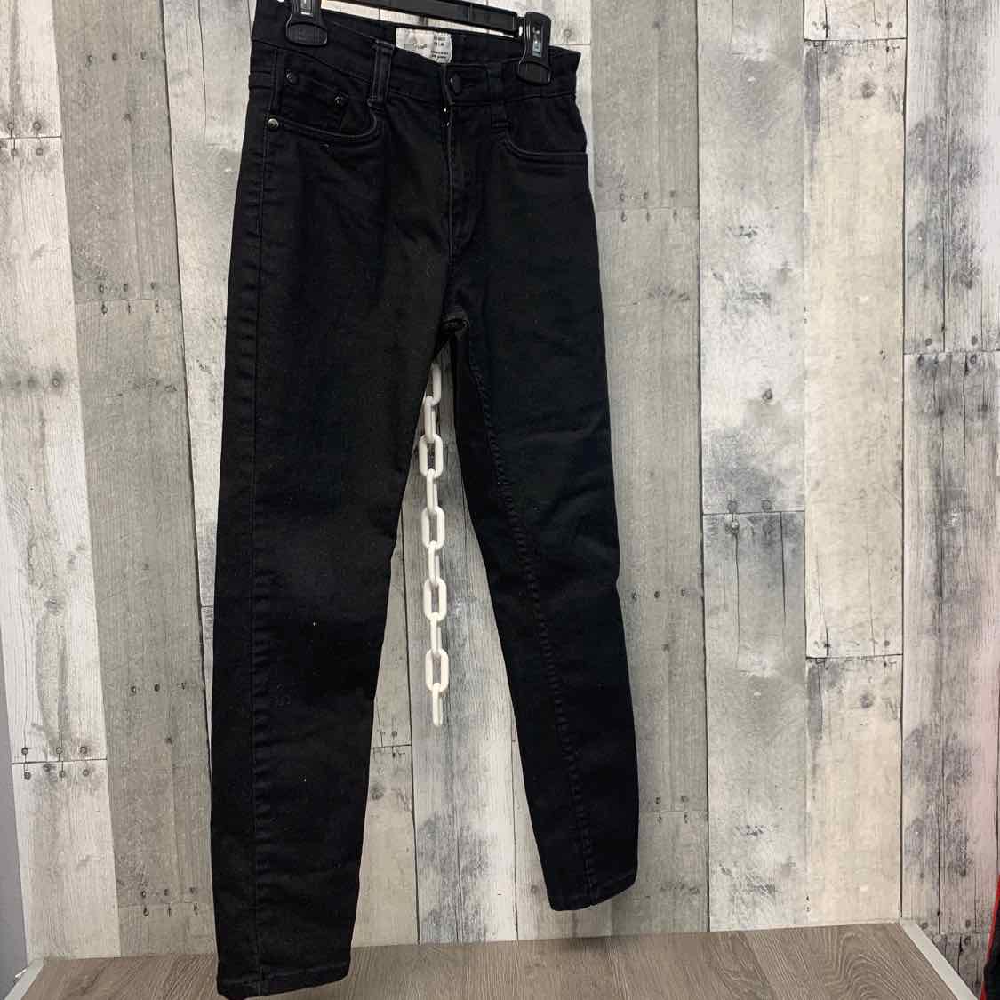Size 10 Black Denim Mid Brand Jeans