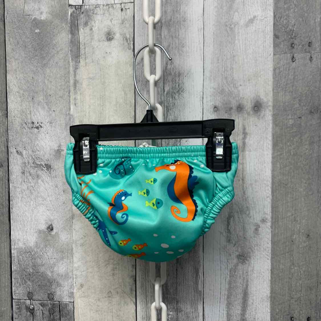 Size 12 Months Blue Print B Brand Swim Diaper
