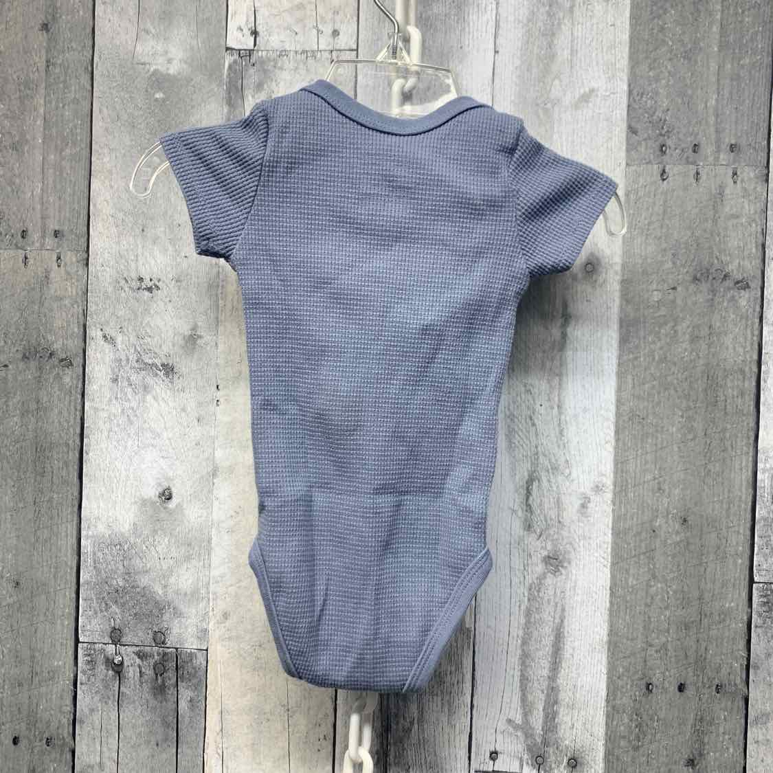 Size 0-6 Months Blue Sport Brand Bodysuit - OodlesCB
