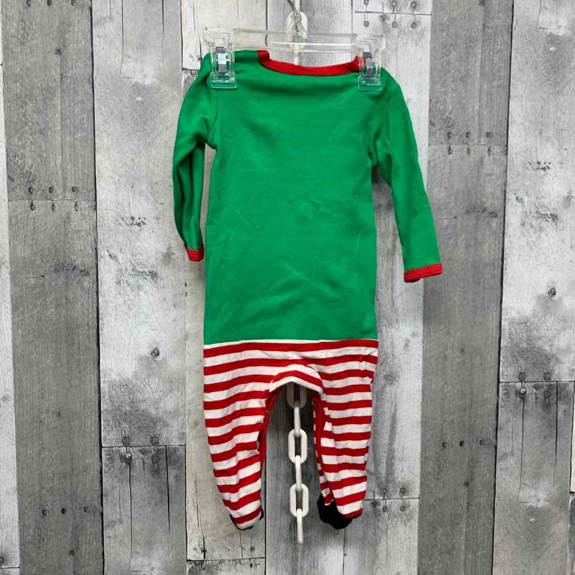 Size 3-6 Months Green B Brand Footy PJs