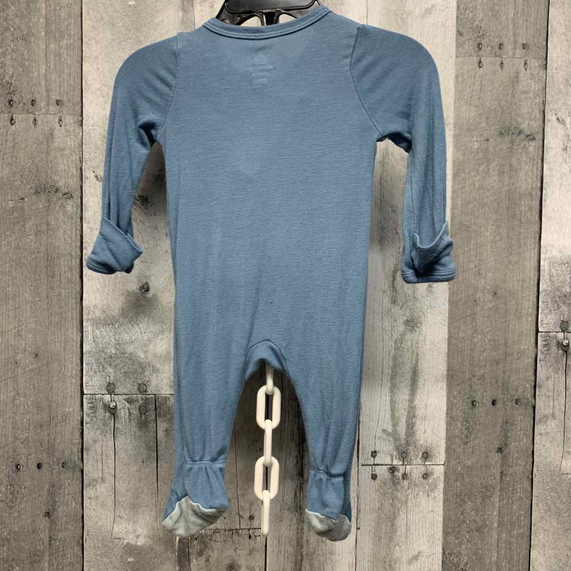 Size Newborn Blue Cloud Island Footy PJs - OodlesCB