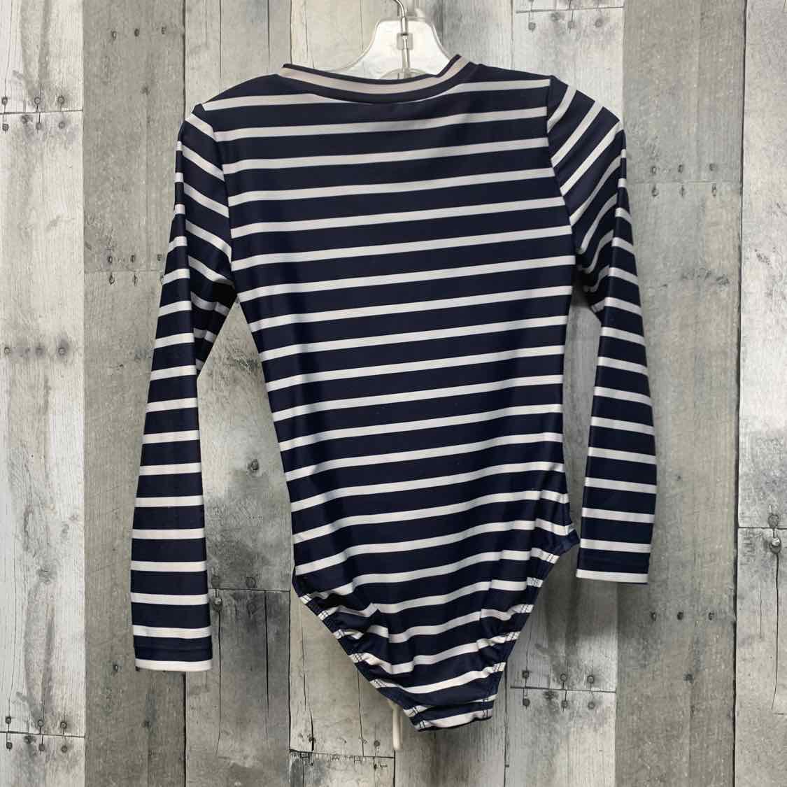 Size Small Navy Striped Gap Swim Suit - 1pc