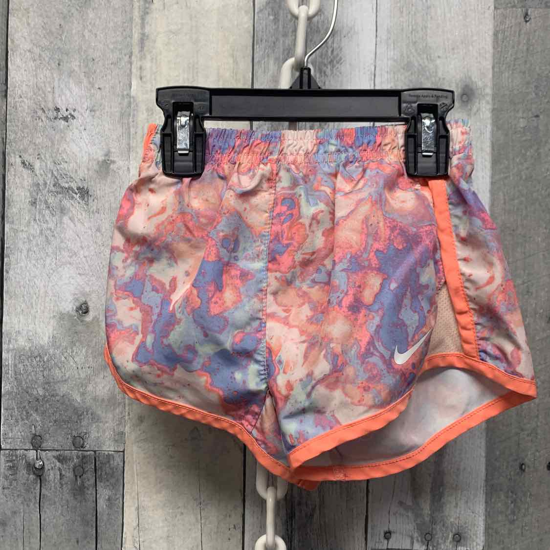 Size 3T Orange Print Sport Brand Shorts - Athletic