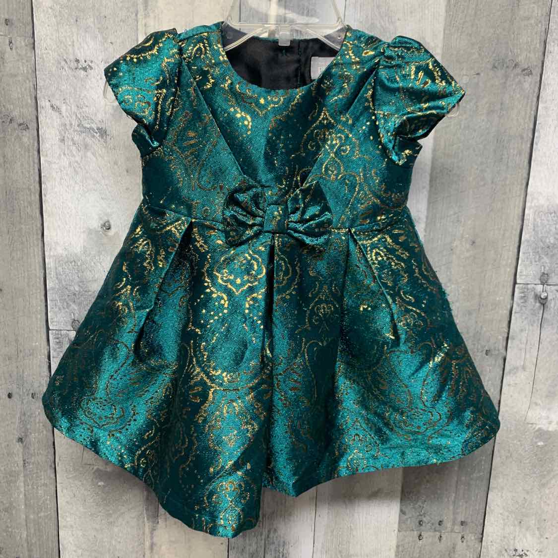 Size 9-12 Months Teal Print Children's Place Dress