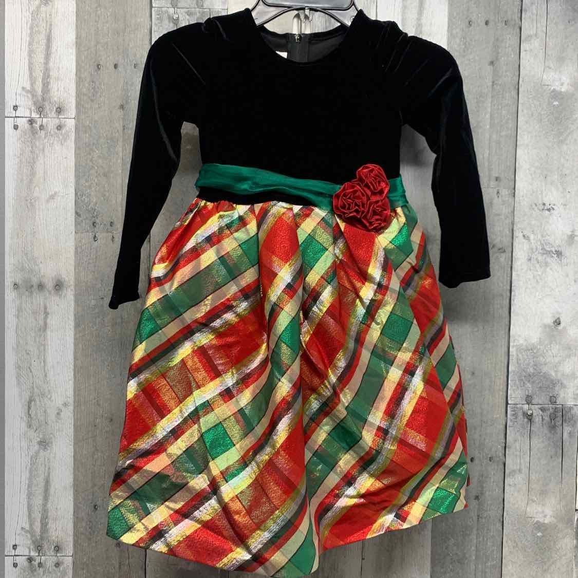 Size 5 Red/Black Bonnie Jean/Baby Dress - Party