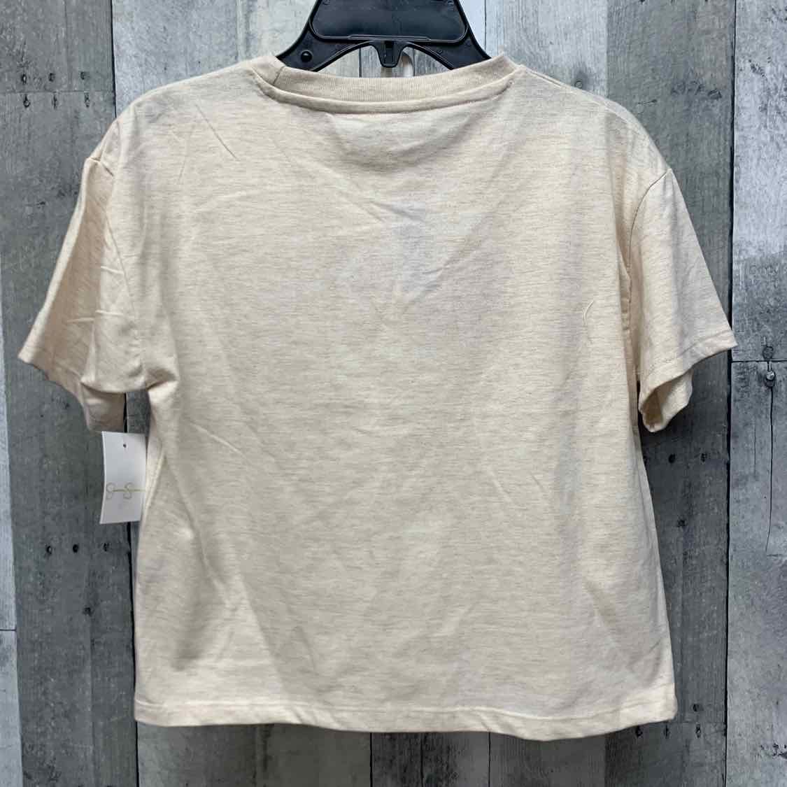 Size 12 Tan Graphic Jessica Simpson T Shirt