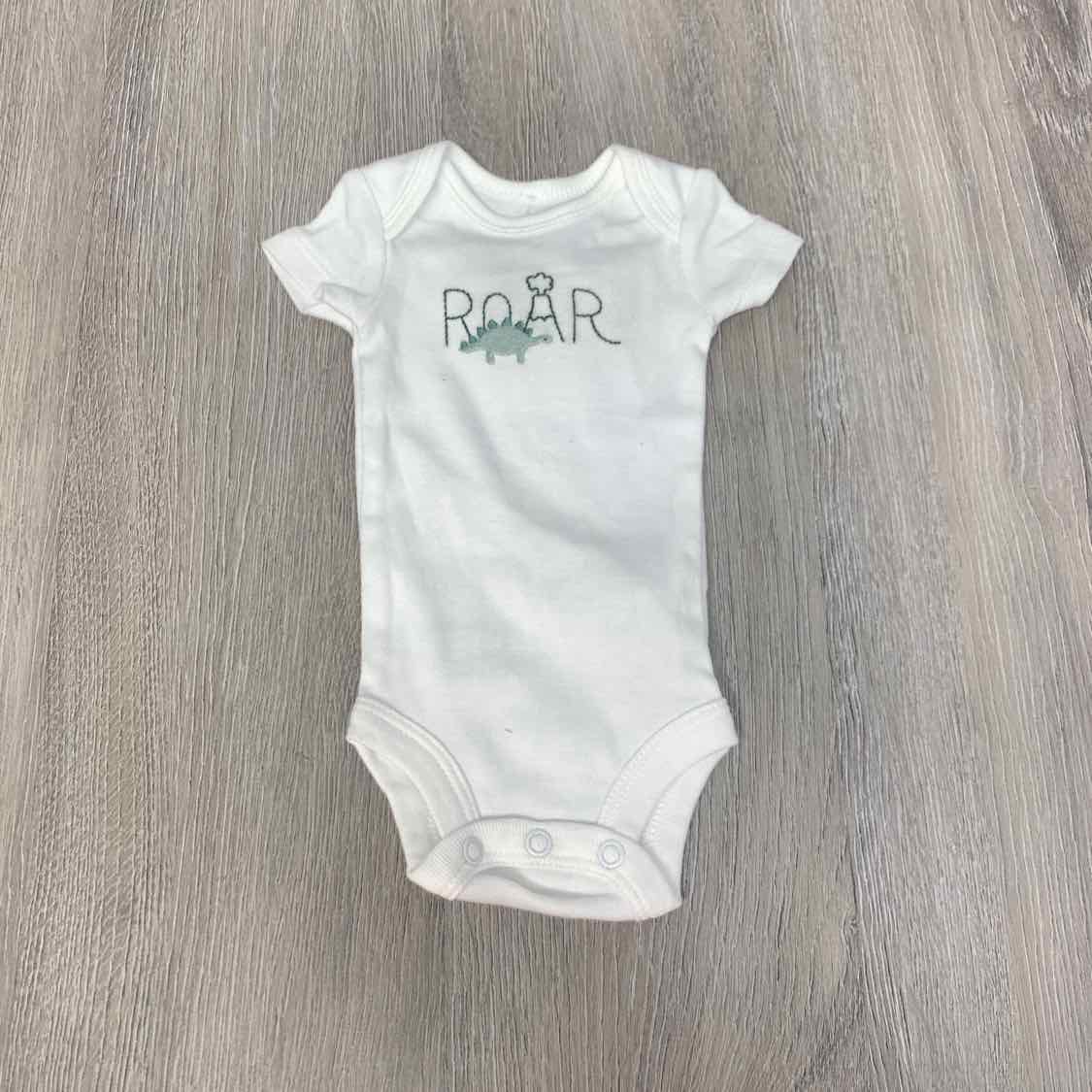 Size Preemie White Child of Mine Bodysuit - OodlesCB