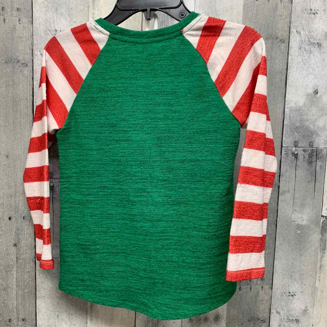 Size 6/6X Green/Red Holiday Brands Long Sleeve Shirt