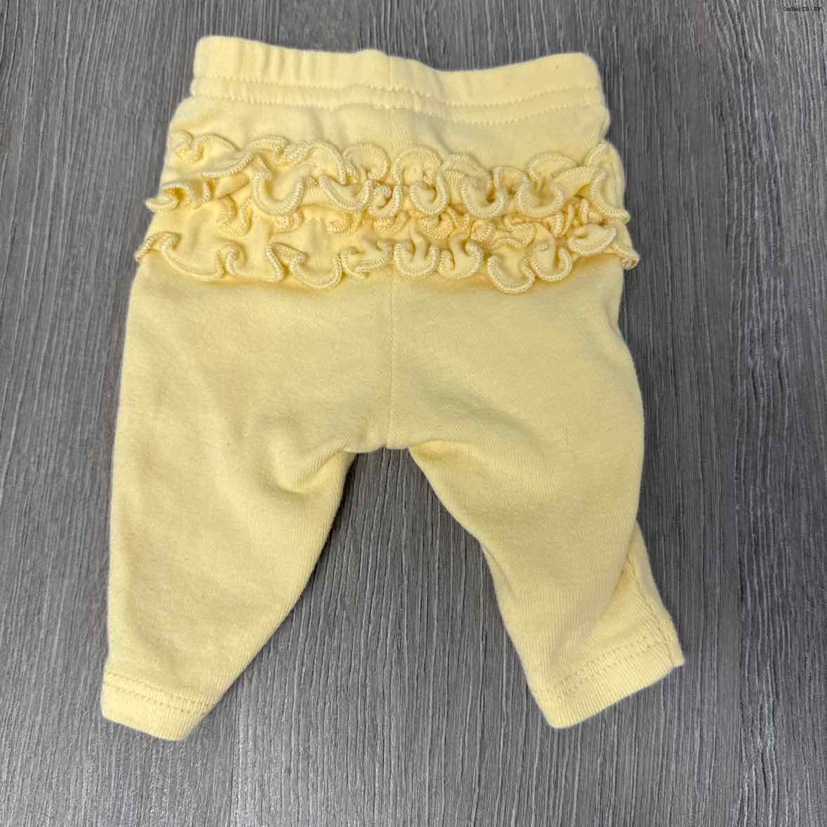 Size Preemie Yellow Child of Mine Athletic Pants