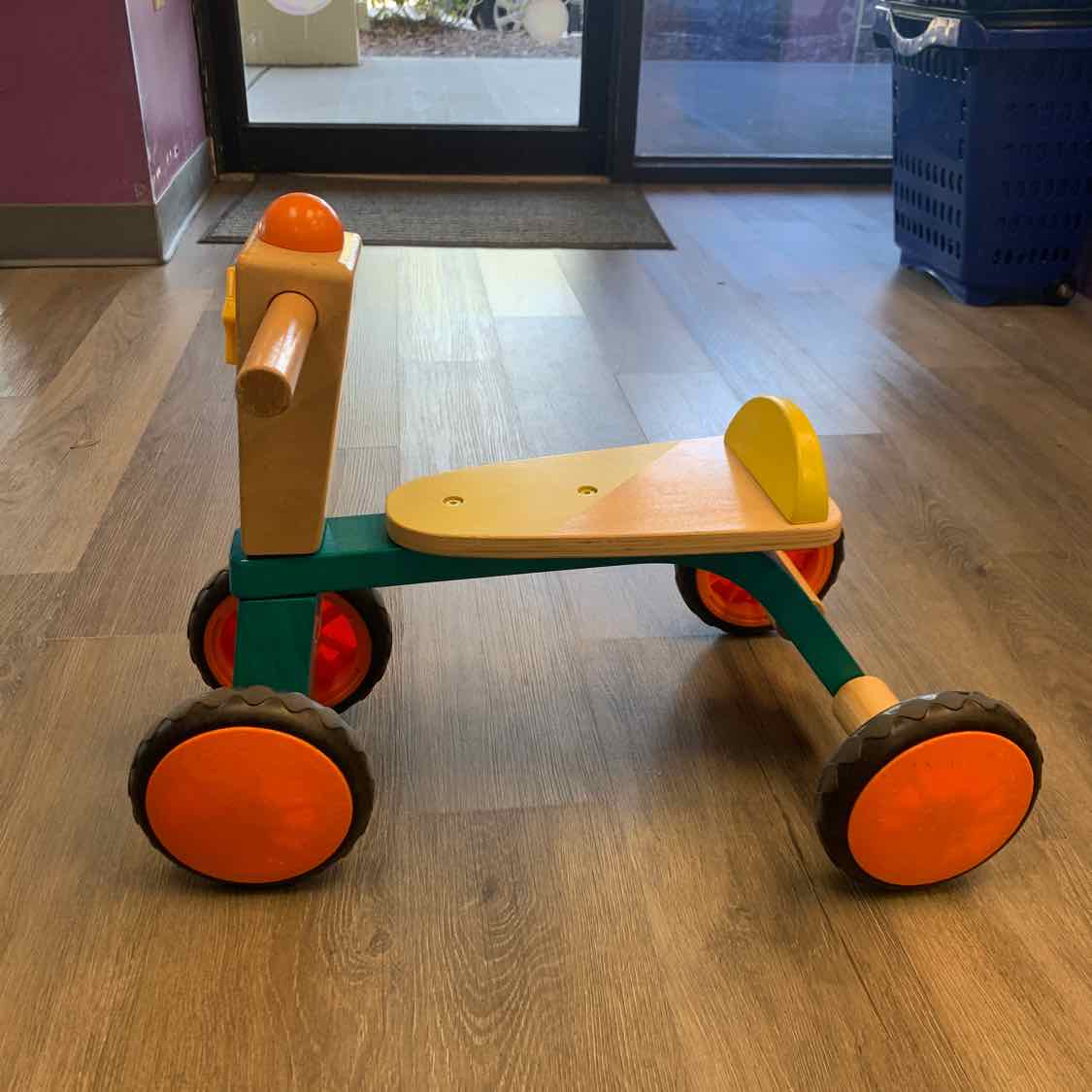 B You Natural Wood Pedal Car/Ride On