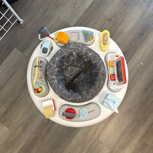 Fisher Price White/Gray Exersaucer