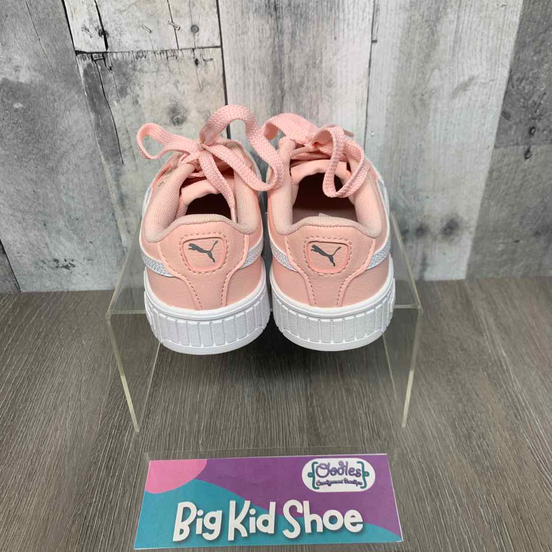Size 10 Pink/White Puma Sneakers