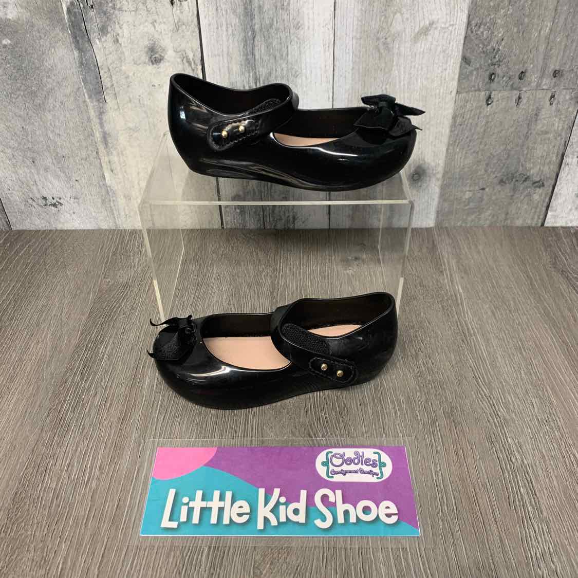 Size 9 Black Mini Melissa Sandals