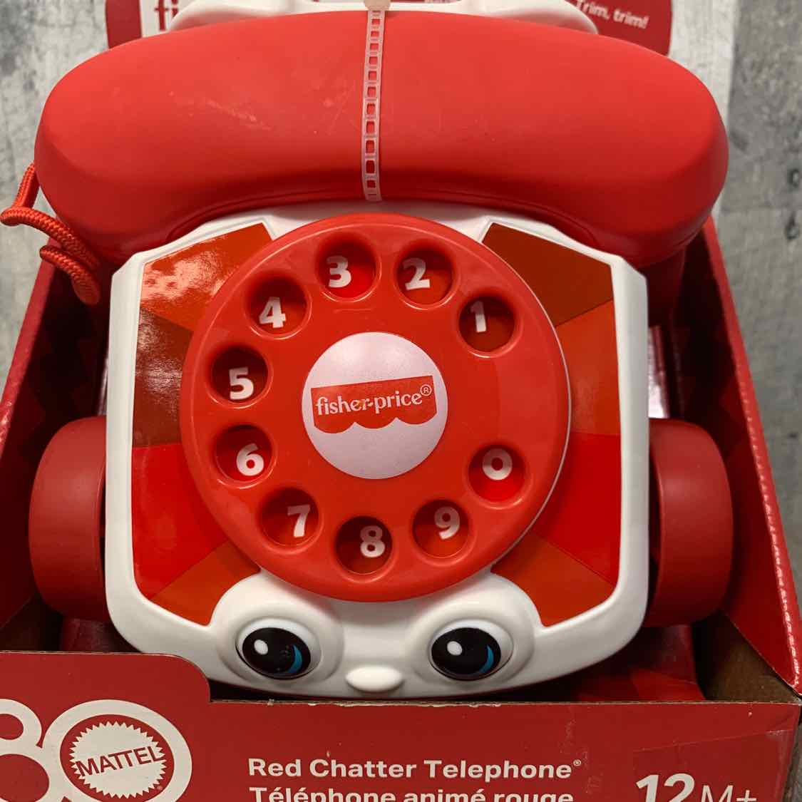 Fisher Price Red/White Phone