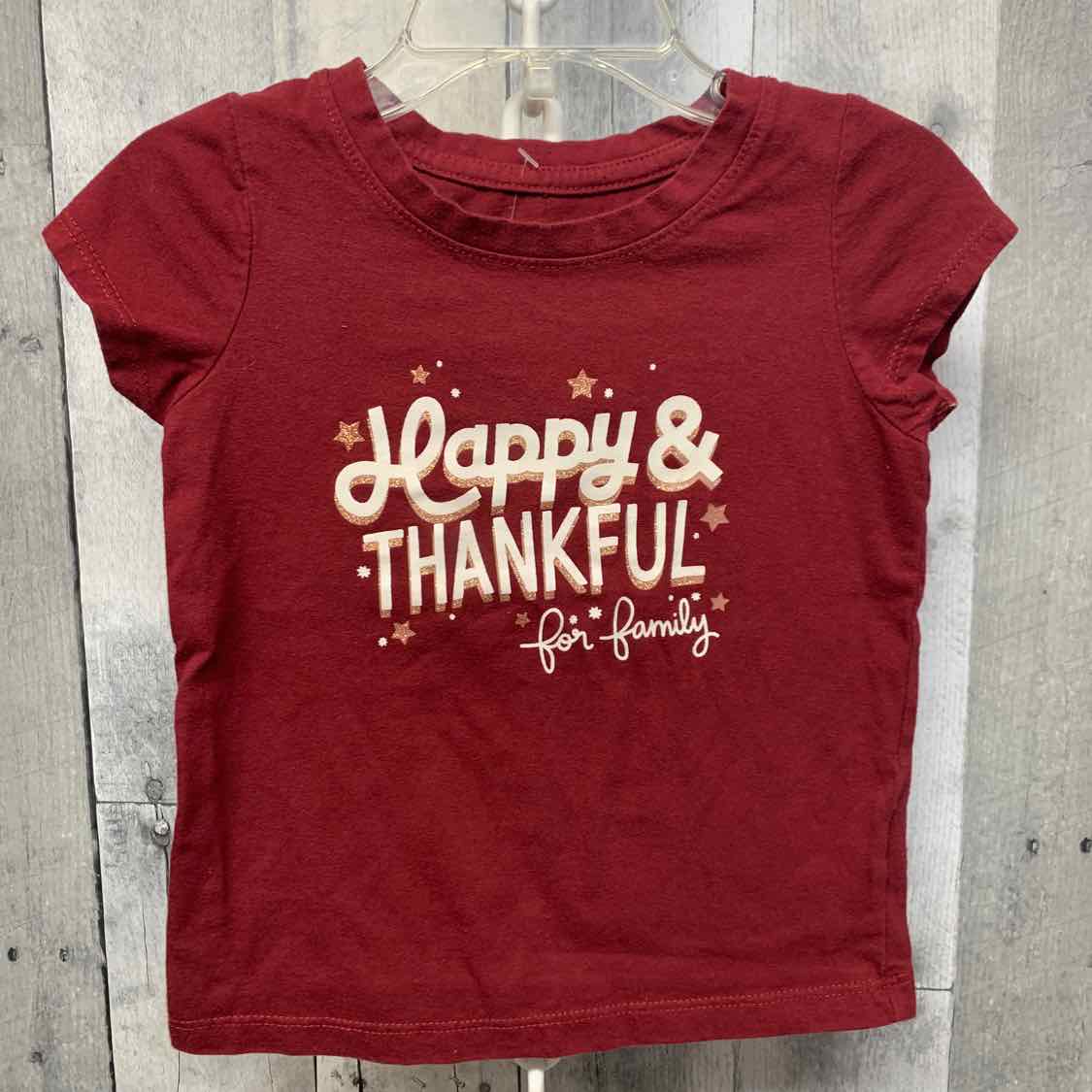 Size 3T Burgundy Cat & Jack T Shirt