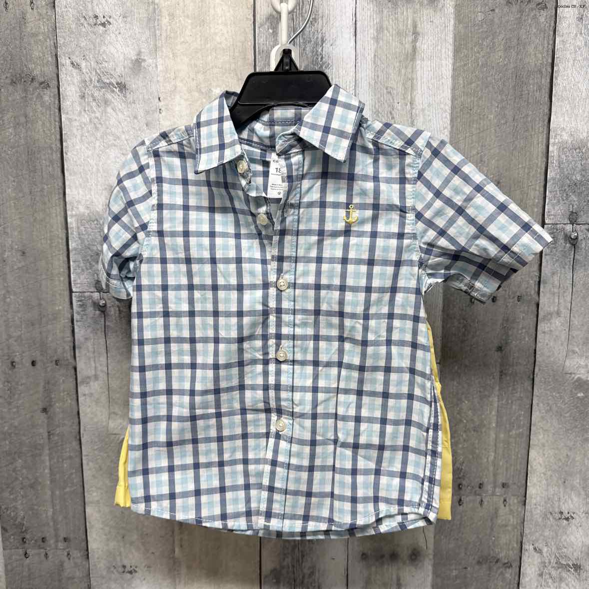 Size 18 Months Blue/Yellow Carter's Shirt/Shorts