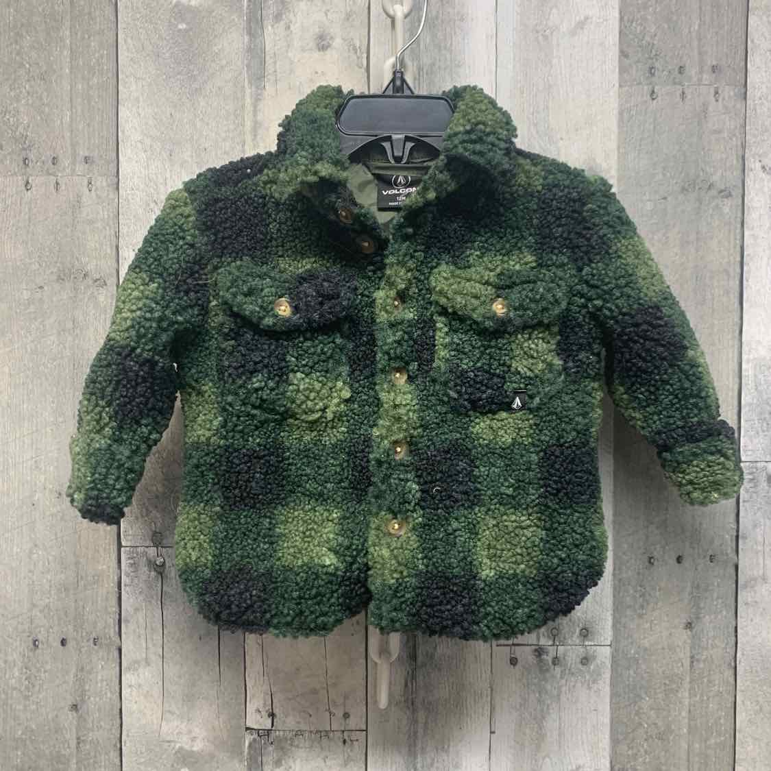 Size 12 Months Green/Black Volcom Heavy Jacket