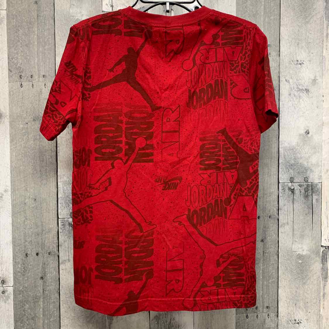 Size Medium Red Sport Brand Short Sleeve Shirt