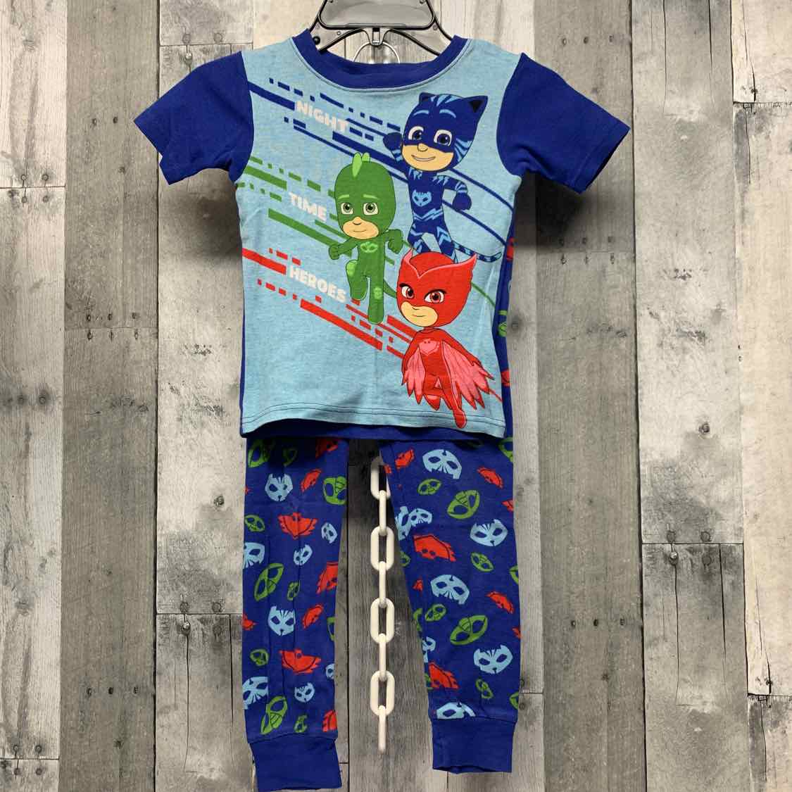 Size 5T Blue Print Disney 2pc PJs