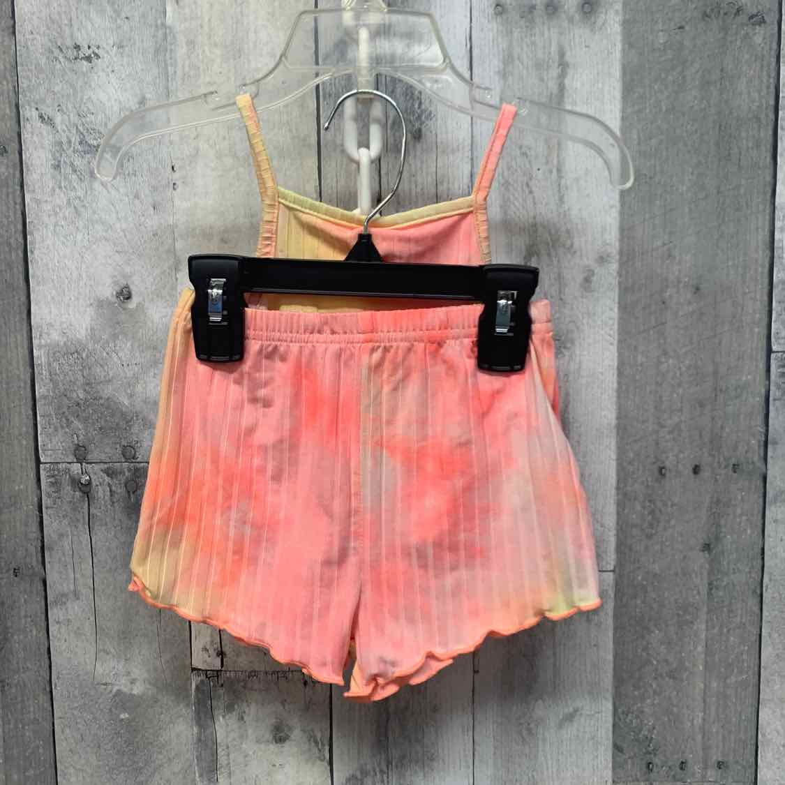 Size 9-12 Months Pink/Yellow Shein Shirt/Shorts
