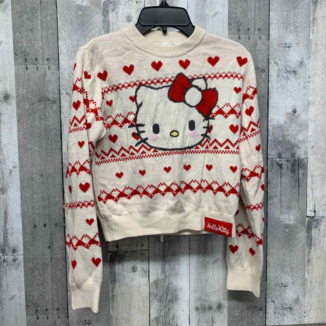 Size 12/14 White/Red H&M Sweater