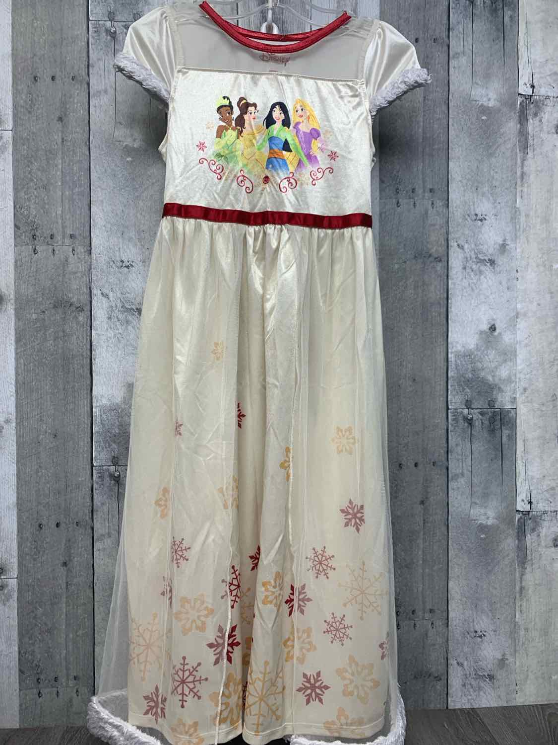 Size 8 Tan/Red Disney Nightgown