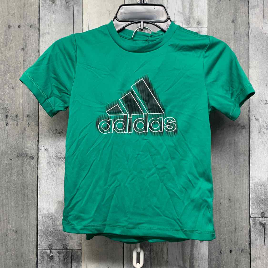 Size 4 Green/Black Sport Brand Shirt/Shorts - OodlesCB