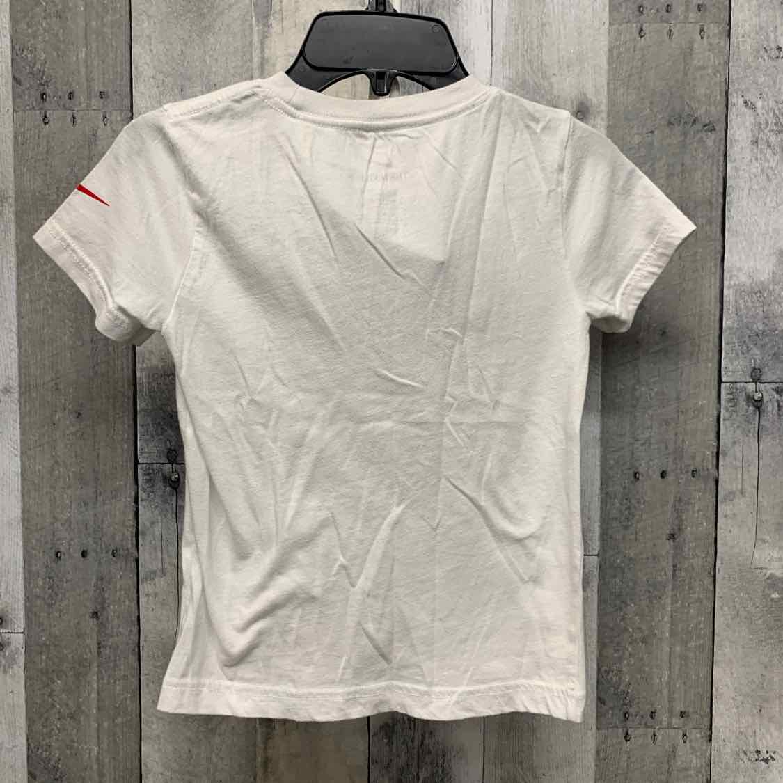 Size 6 Blue/White Sport Brand T Shirt - OodlesCB