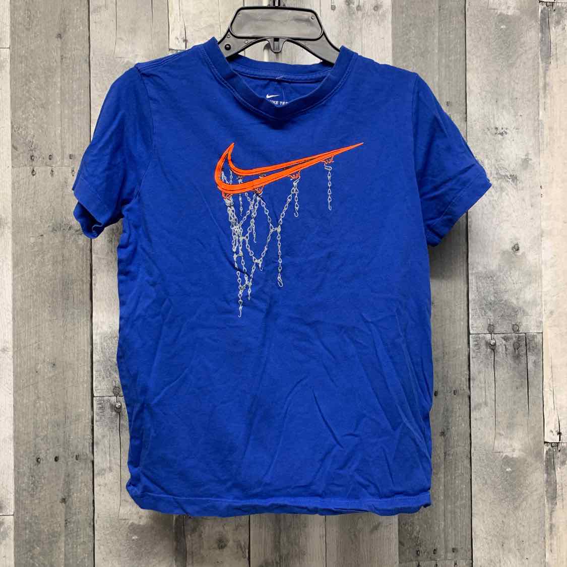 Size Large Blue Sport Brand T Shirt
