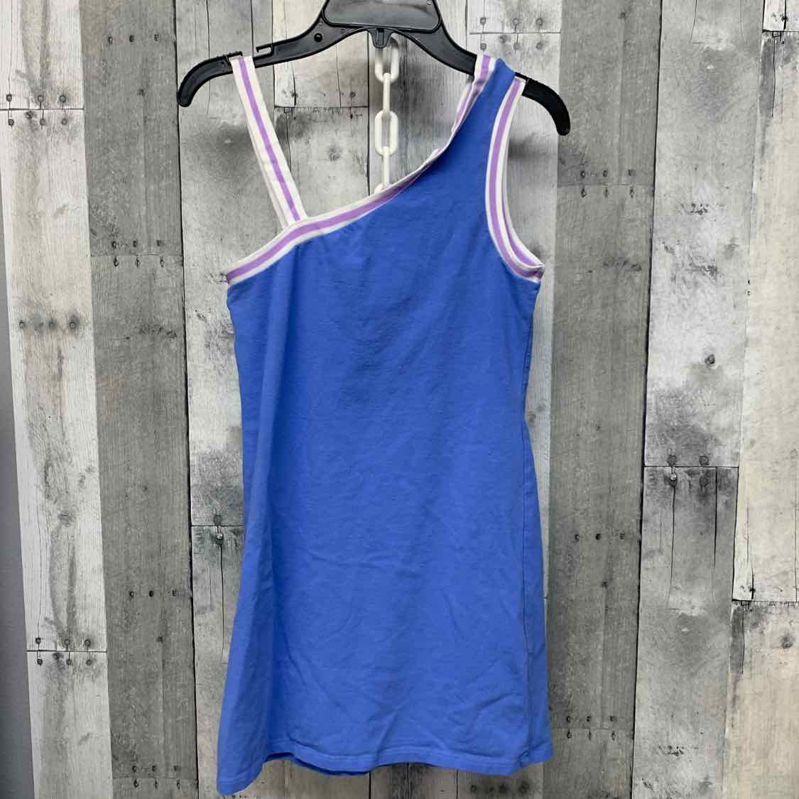 Size 10/12 Blue/Purple Disney Dress - Knit