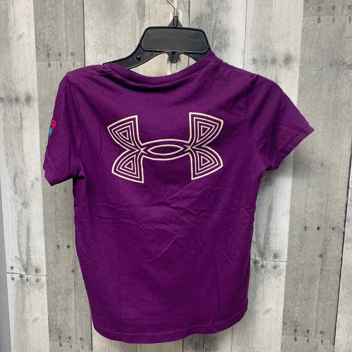 Size XSmall Purple Graphic Sport Brand T Shirt