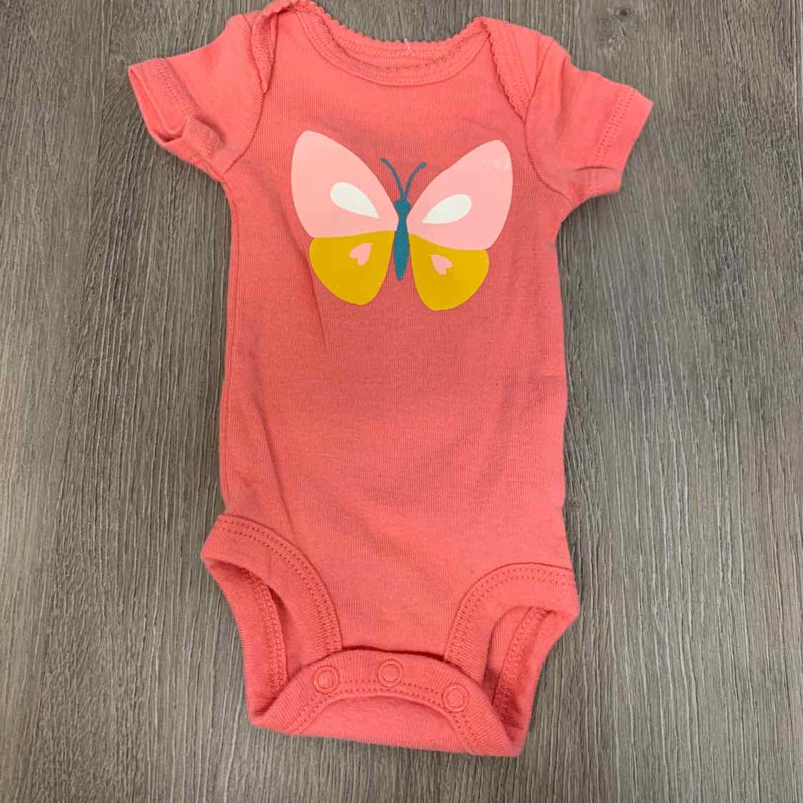 Size Preemie Pink Carter's Bodysuit