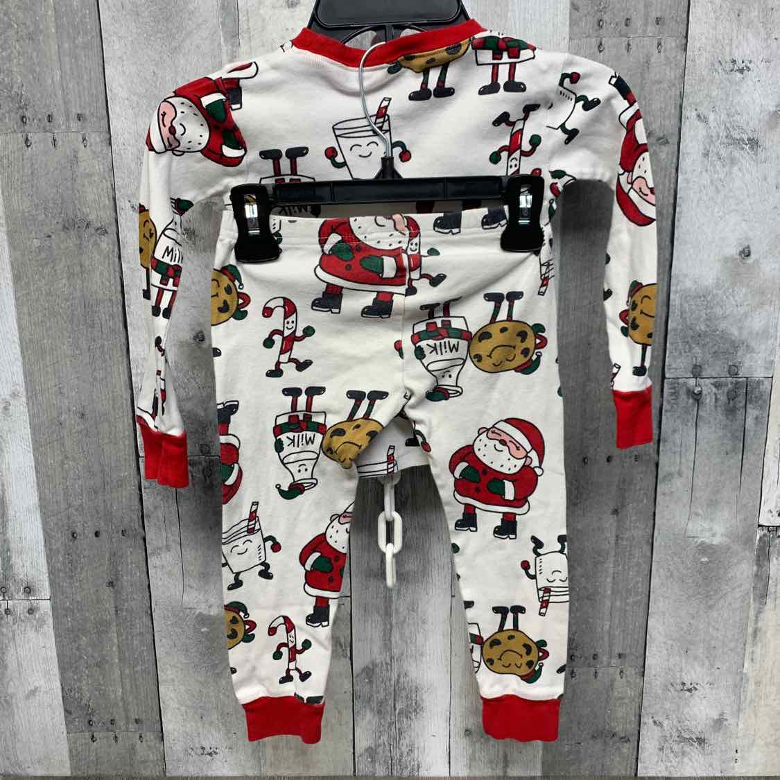 Size 4T White Graphic Carter's 2pc PJs
