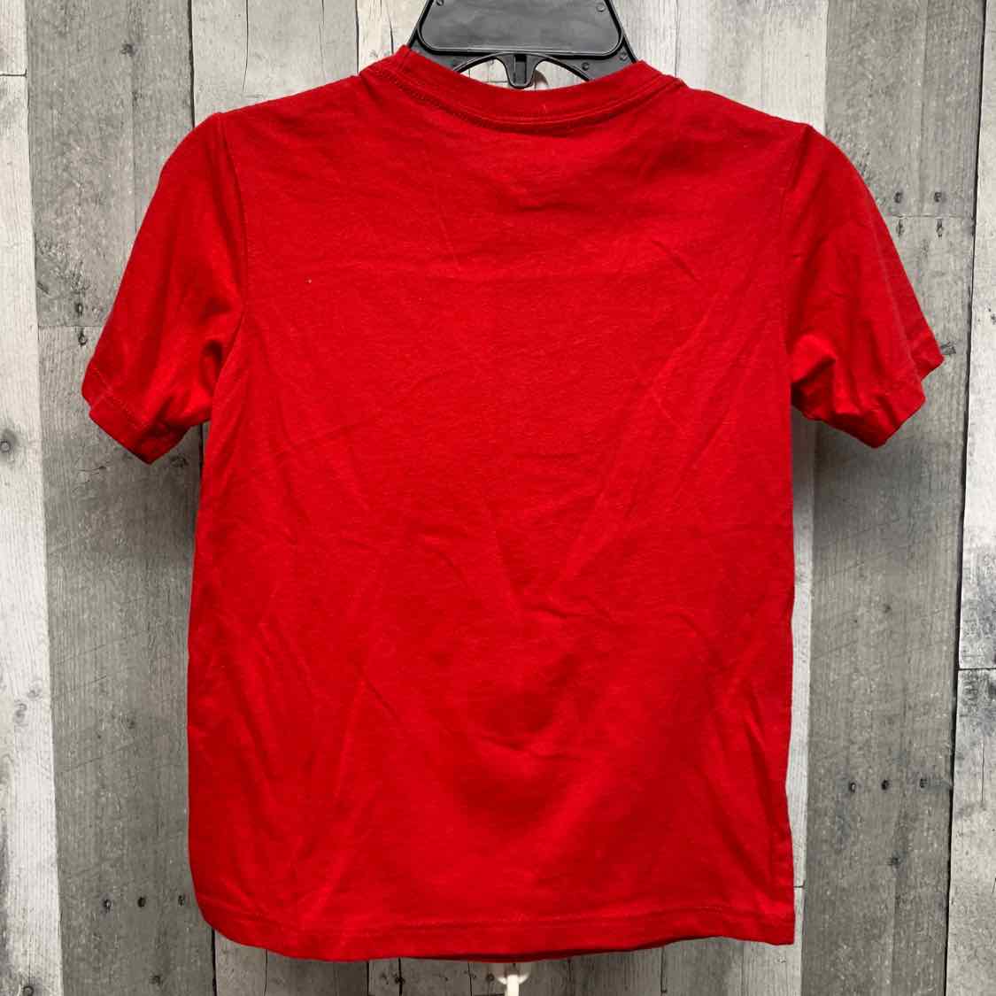 Size 6/7 Red/White Marvel T Shirt