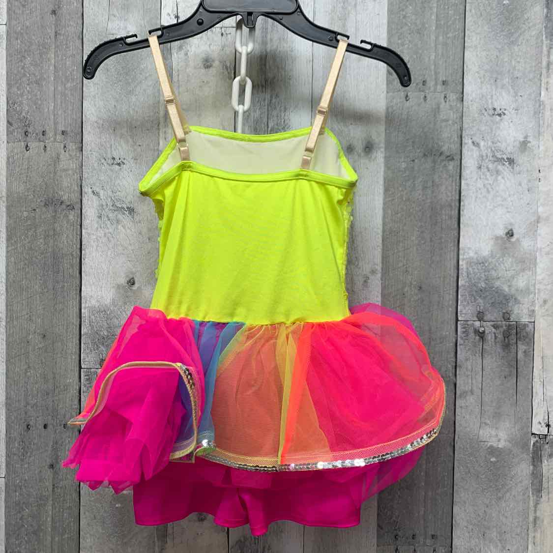 Yellow/Pink Size Child Intermediate Halloween Costume - Big Kid