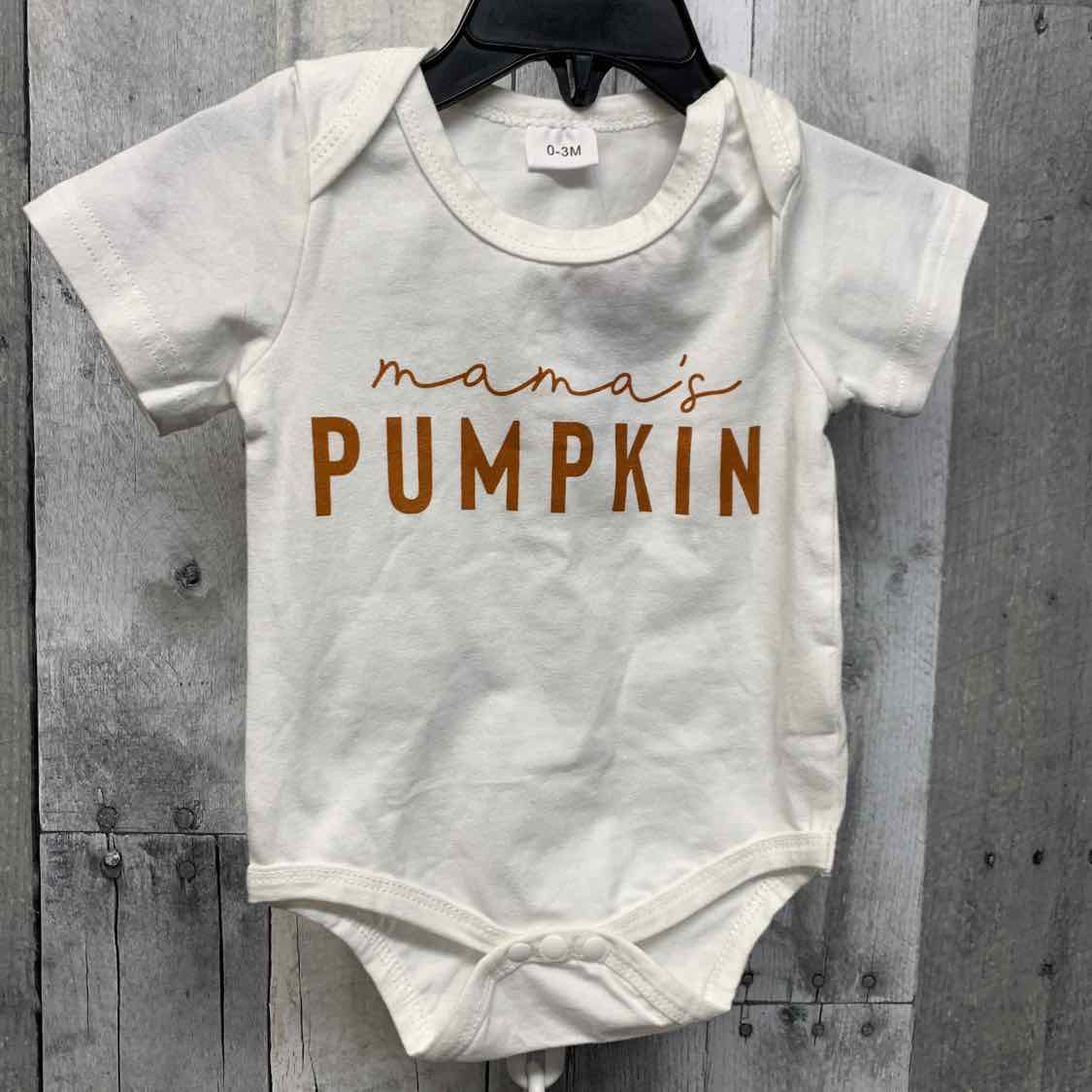 Size 0-3 Months White Mid Brand Bodysuit