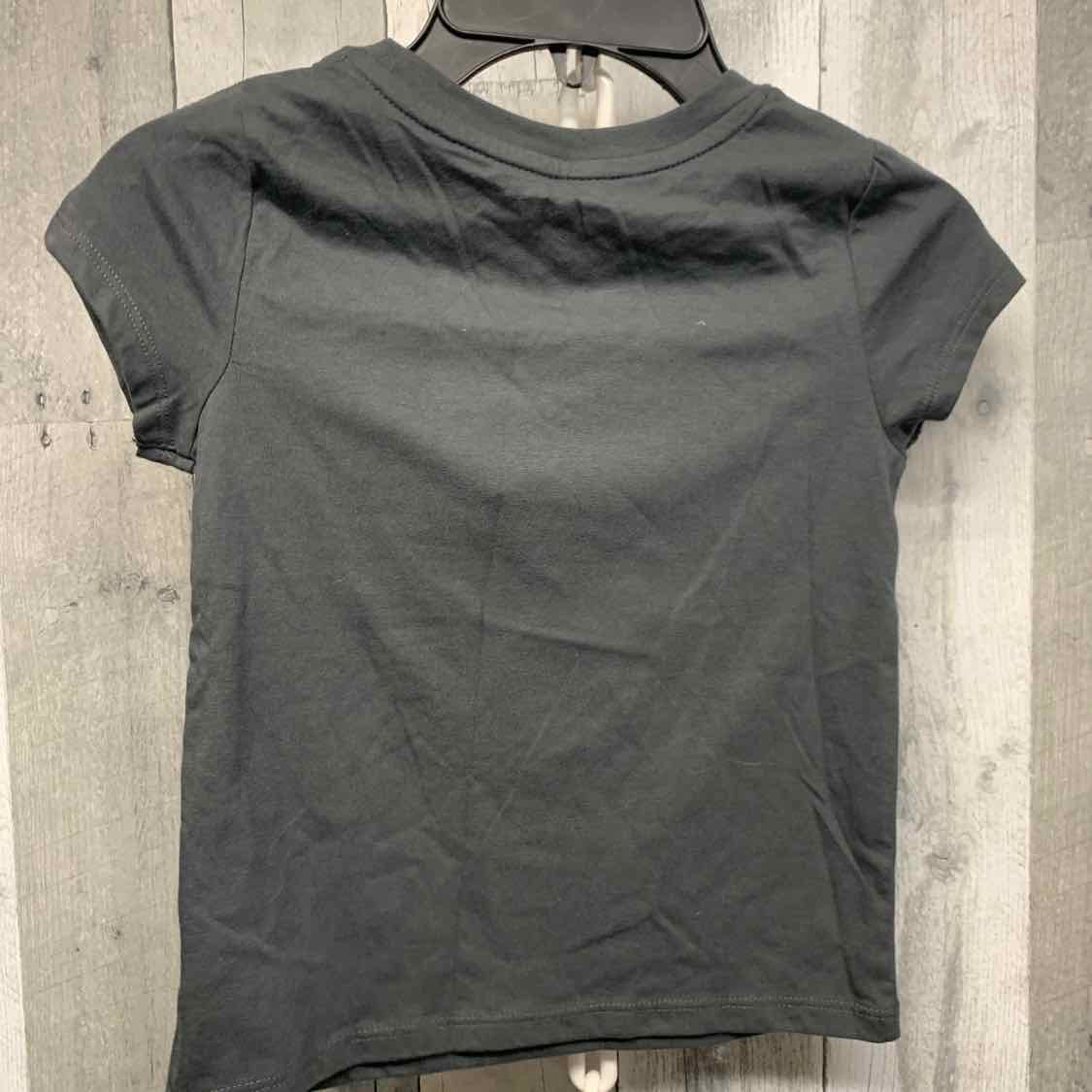 Size 5T Gray Graphic Cat & Jack T Shirt