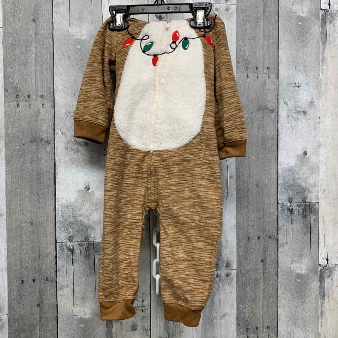 Size 12 Months Brown Just One You Romper