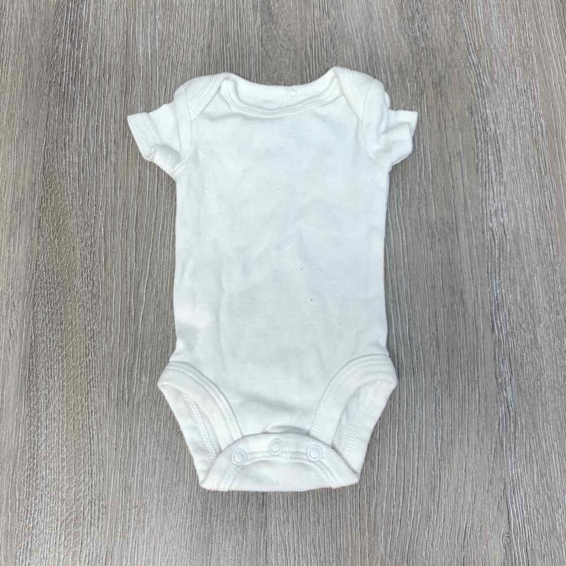 Size Preemie White Child of Mine Onesie