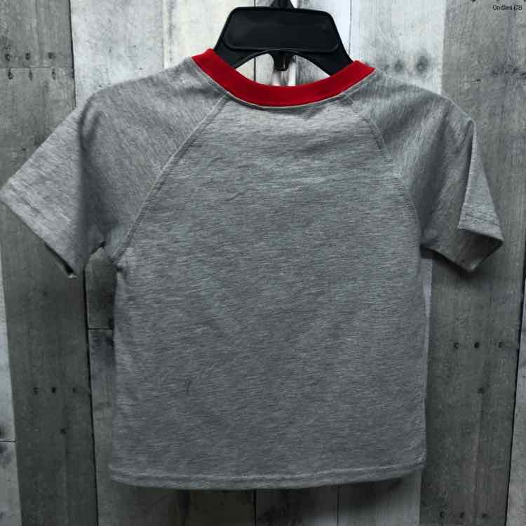 Size 4T Gray/Red B Brand T Shirt
