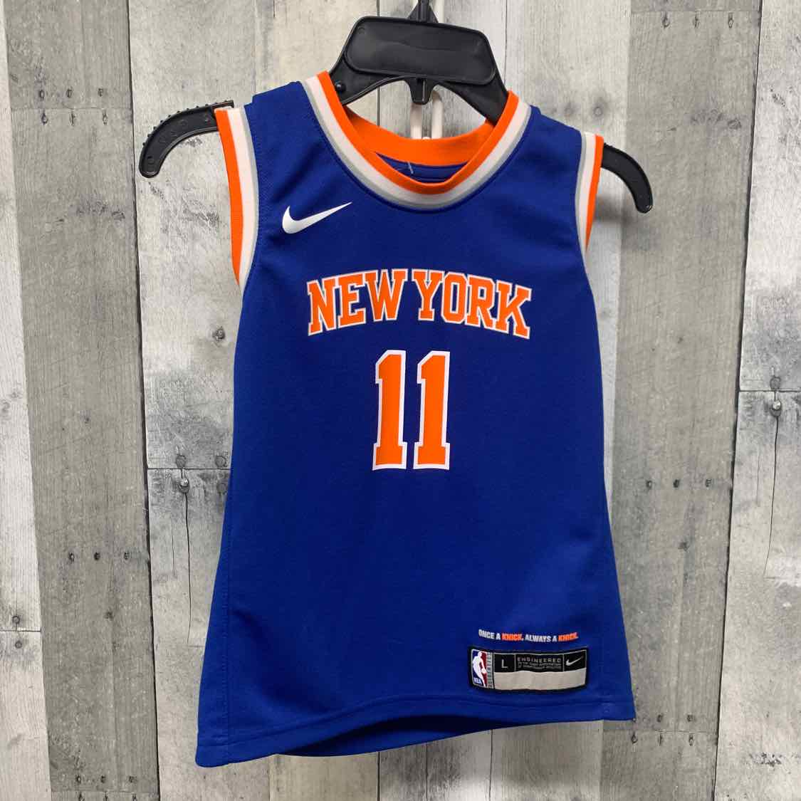 Size Large Blue/Orange Sport Brand Tank Top