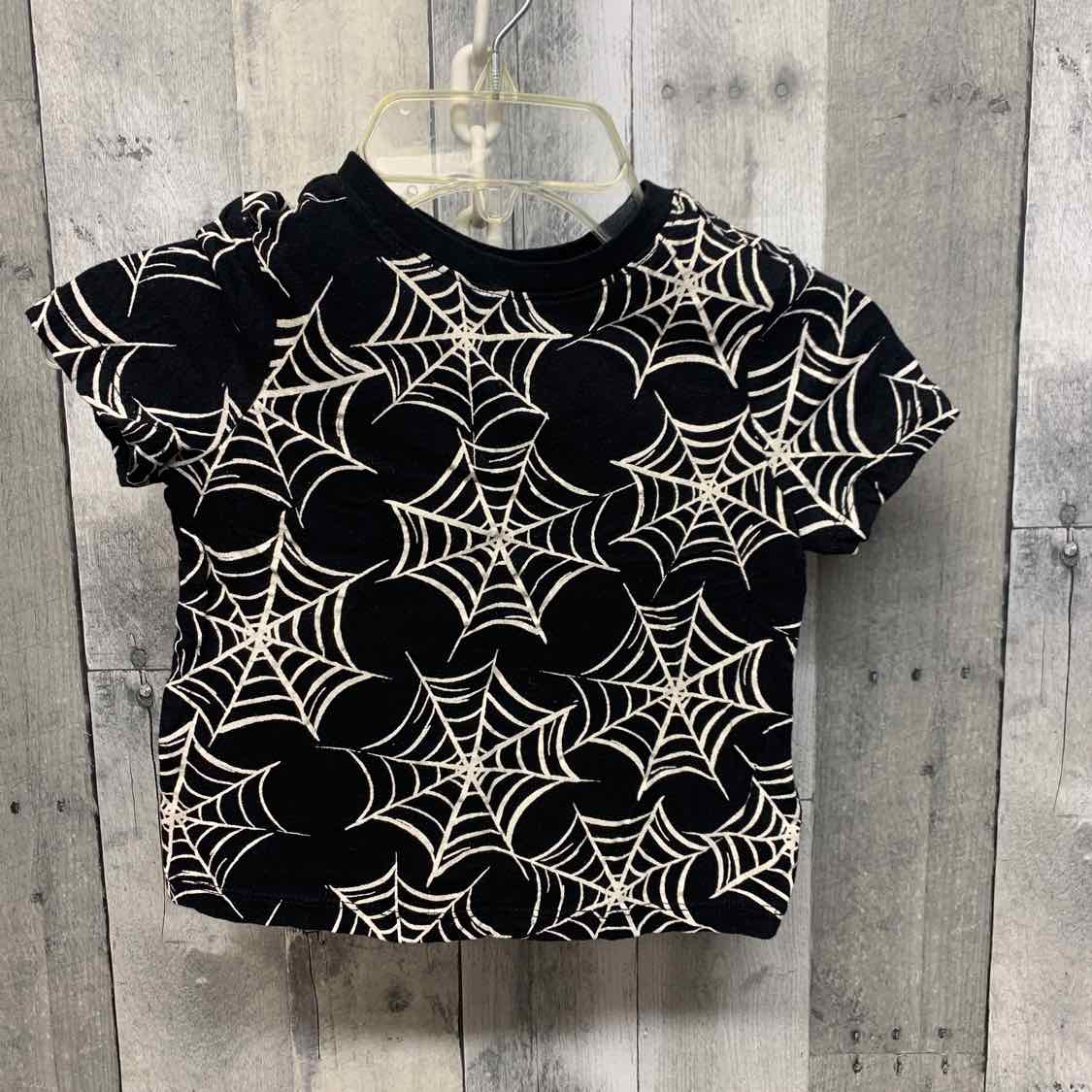 Size 4T Black Print Old Navy T Shirt