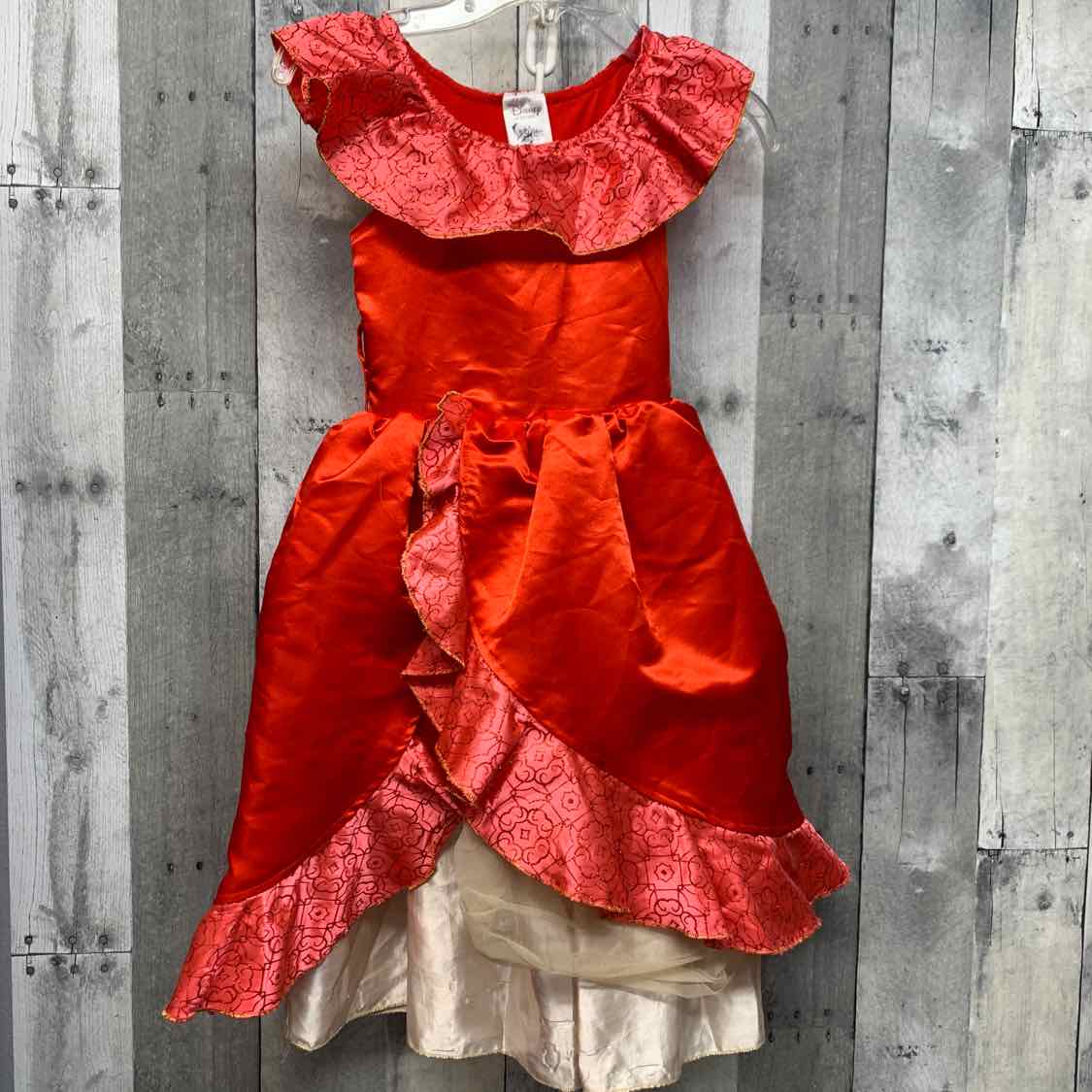 Disney Store Red/Gold Size 4 Halloween Costume - Little Kid